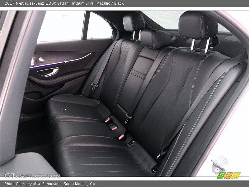 Iridium Silver Metallic / Black 2017 Mercedes-Benz E 300 Sedan