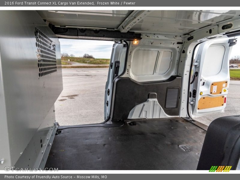 Frozen White / Pewter 2016 Ford Transit Connect XL Cargo Van Extended