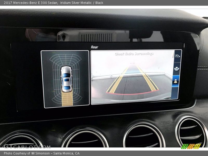 Iridium Silver Metallic / Black 2017 Mercedes-Benz E 300 Sedan