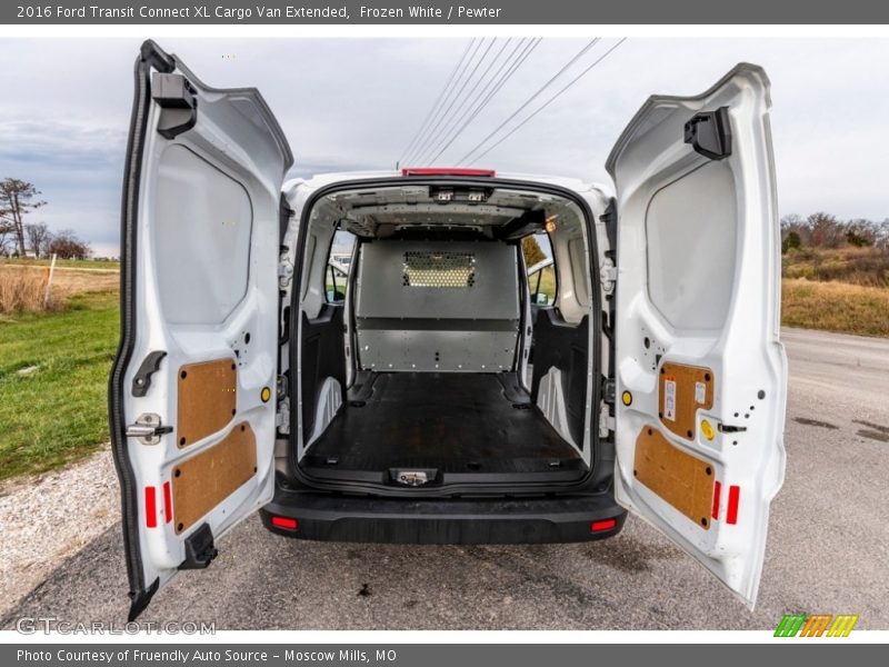 Frozen White / Pewter 2016 Ford Transit Connect XL Cargo Van Extended