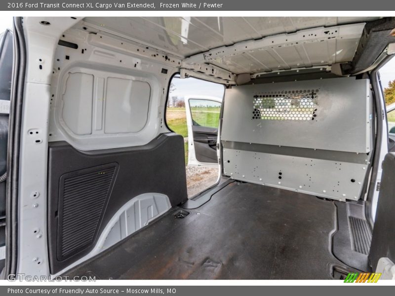Frozen White / Pewter 2016 Ford Transit Connect XL Cargo Van Extended
