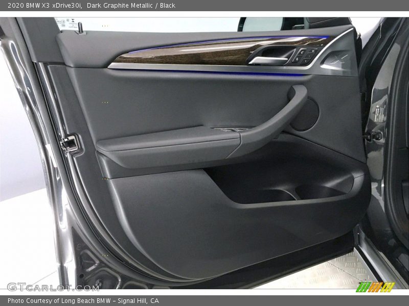 Dark Graphite Metallic / Black 2020 BMW X3 xDrive30i
