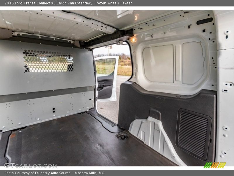 Frozen White / Pewter 2016 Ford Transit Connect XL Cargo Van Extended