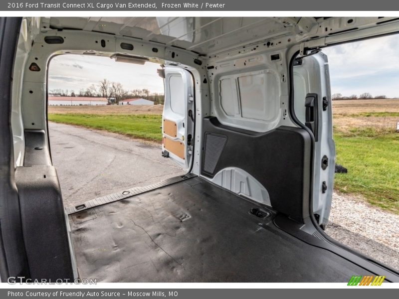 Frozen White / Pewter 2016 Ford Transit Connect XL Cargo Van Extended