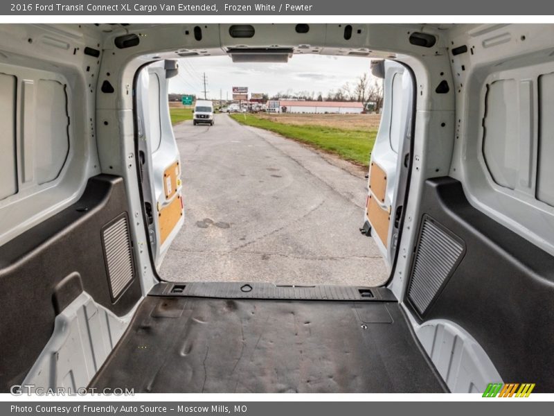 Frozen White / Pewter 2016 Ford Transit Connect XL Cargo Van Extended