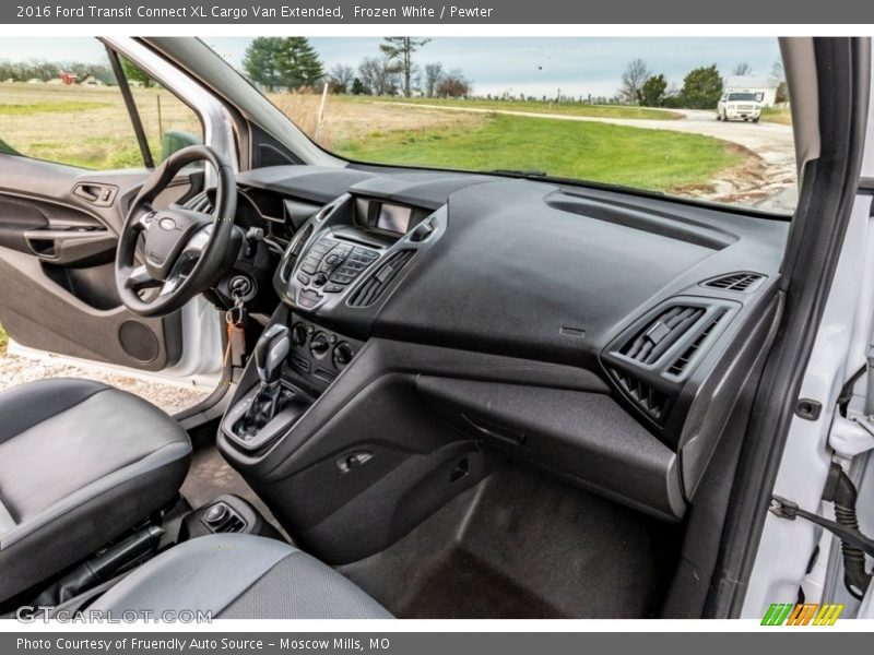 Frozen White / Pewter 2016 Ford Transit Connect XL Cargo Van Extended