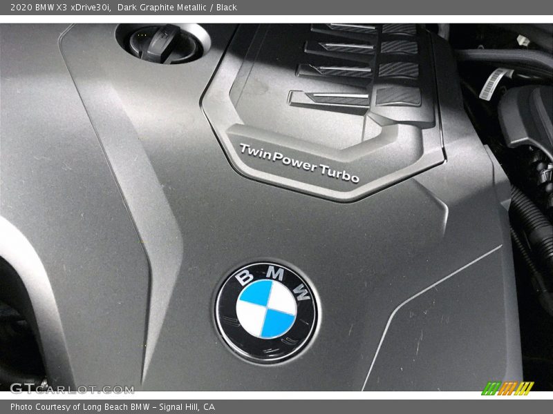 Dark Graphite Metallic / Black 2020 BMW X3 xDrive30i