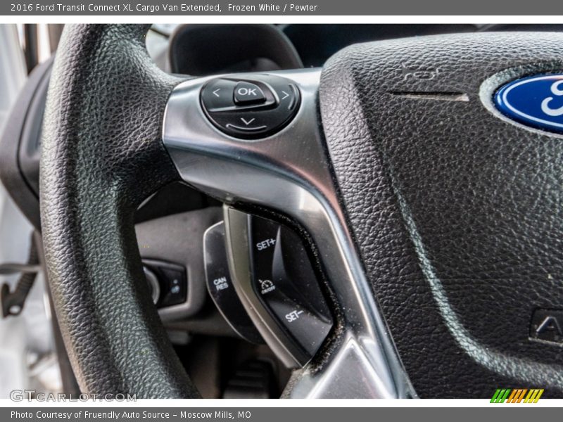 Frozen White / Pewter 2016 Ford Transit Connect XL Cargo Van Extended
