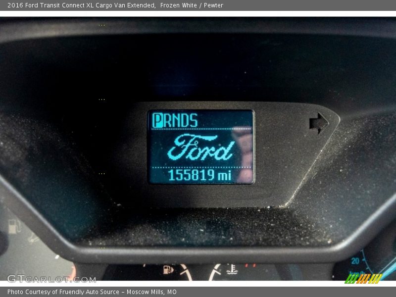 Frozen White / Pewter 2016 Ford Transit Connect XL Cargo Van Extended