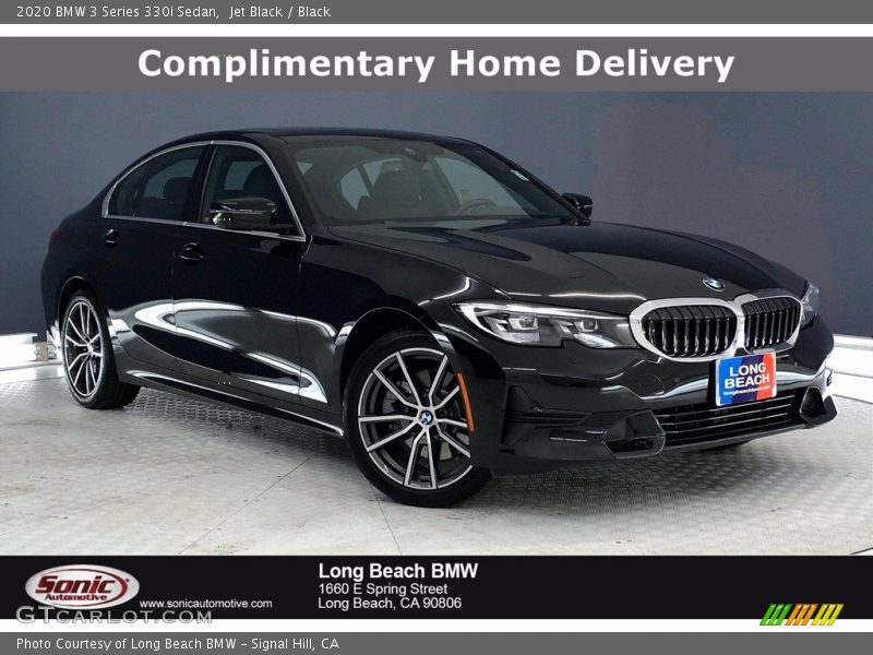 Jet Black / Black 2020 BMW 3 Series 330i Sedan