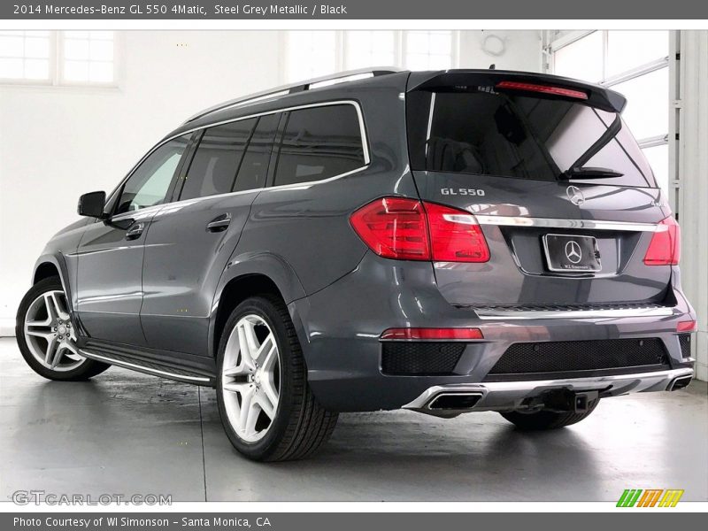 Steel Grey Metallic / Black 2014 Mercedes-Benz GL 550 4Matic