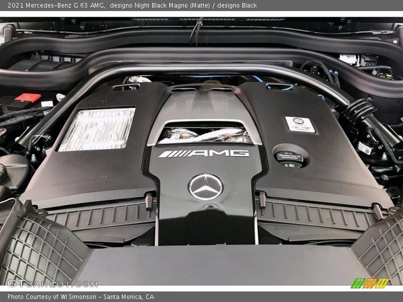  2021 G 63 AMG Engine - 4.0 Liter DI biturbo DOHC 32-Valve VVT V8