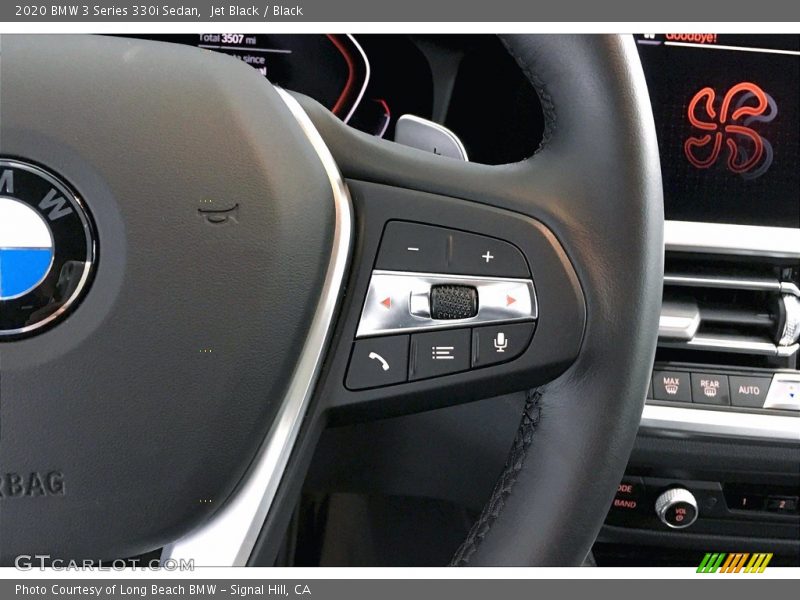 Jet Black / Black 2020 BMW 3 Series 330i Sedan