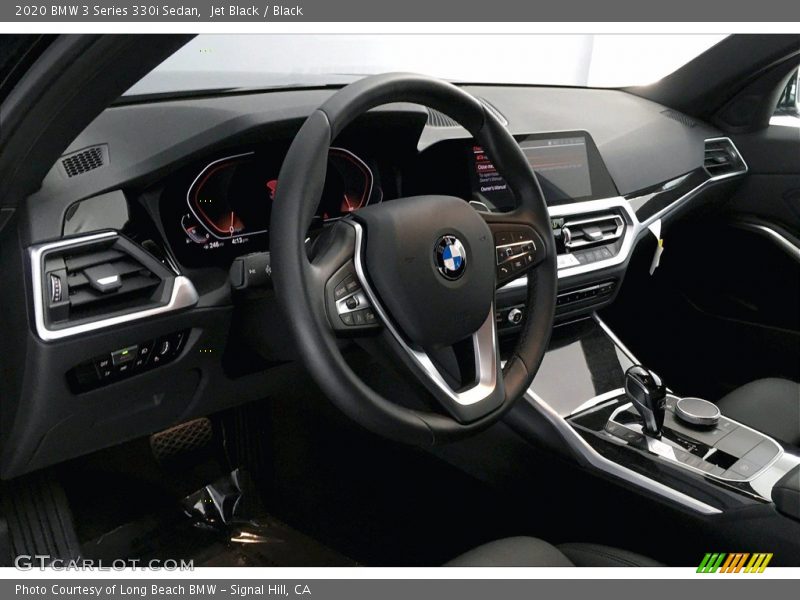 Jet Black / Black 2020 BMW 3 Series 330i Sedan