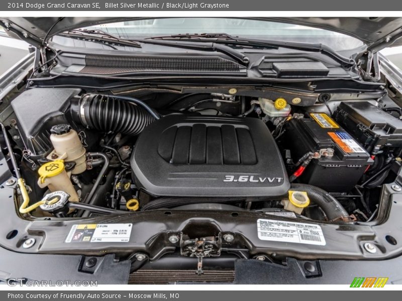  2014 Grand Caravan SE Engine - 3.6 Liter DOHC 24-Valve VVT V6
