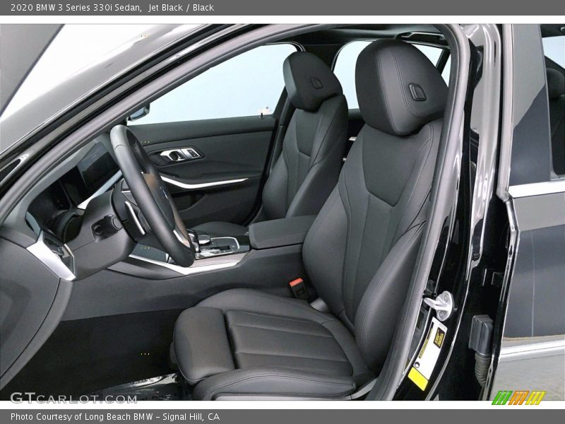 Jet Black / Black 2020 BMW 3 Series 330i Sedan