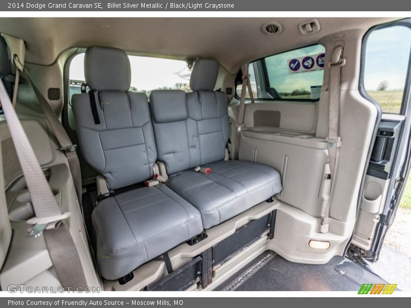 Rear Seat of 2014 Grand Caravan SE