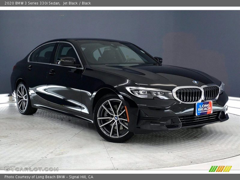 Jet Black / Black 2020 BMW 3 Series 330i Sedan