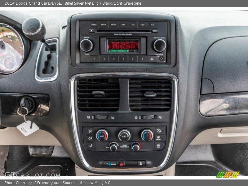 Controls of 2014 Grand Caravan SE