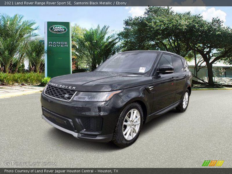 Santorini Black Metallic / Ebony 2021 Land Rover Range Rover Sport SE