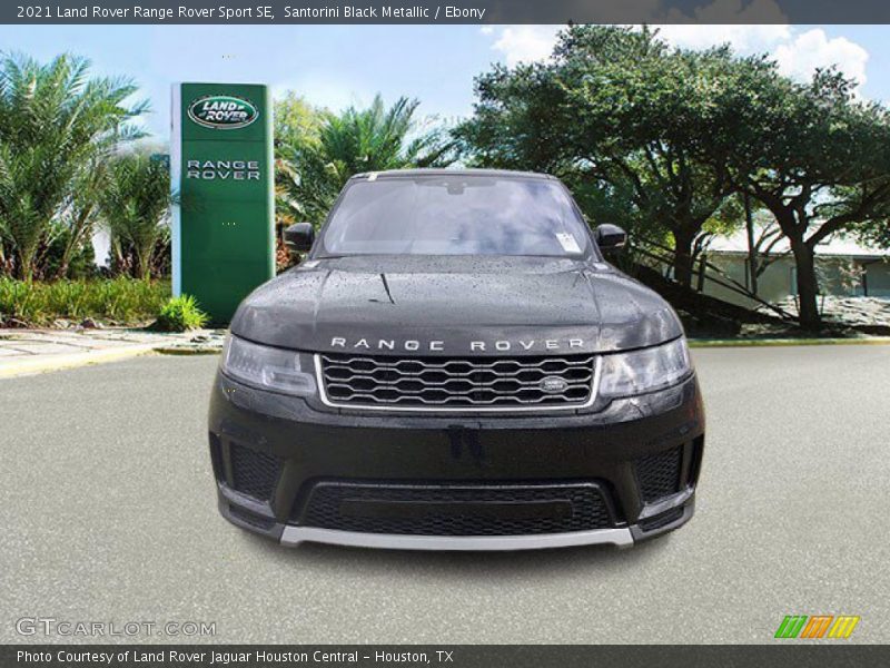 Santorini Black Metallic / Ebony 2021 Land Rover Range Rover Sport SE