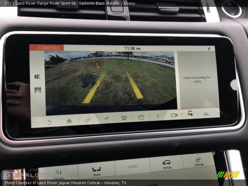 Santorini Black Metallic / Ebony 2021 Land Rover Range Rover Sport SE