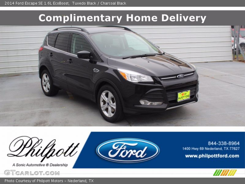Tuxedo Black / Charcoal Black 2014 Ford Escape SE 1.6L EcoBoost