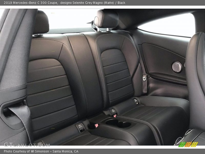 designo Selenite Grey Magno (Matte) / Black 2019 Mercedes-Benz C 300 Coupe