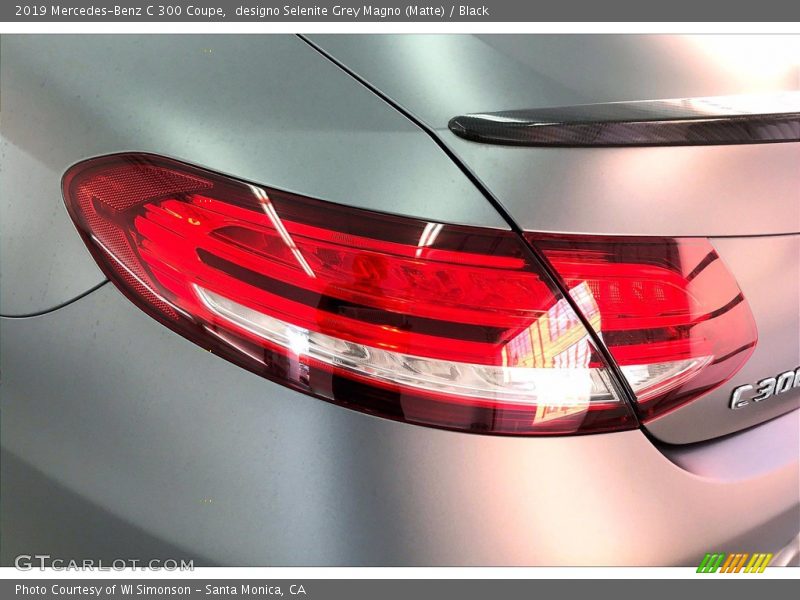 designo Selenite Grey Magno (Matte) / Black 2019 Mercedes-Benz C 300 Coupe