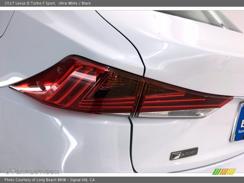 Ultra White / Black 2017 Lexus IS Turbo F Sport