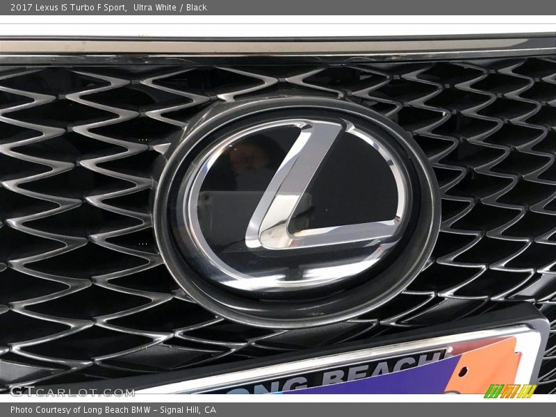 Ultra White / Black 2017 Lexus IS Turbo F Sport