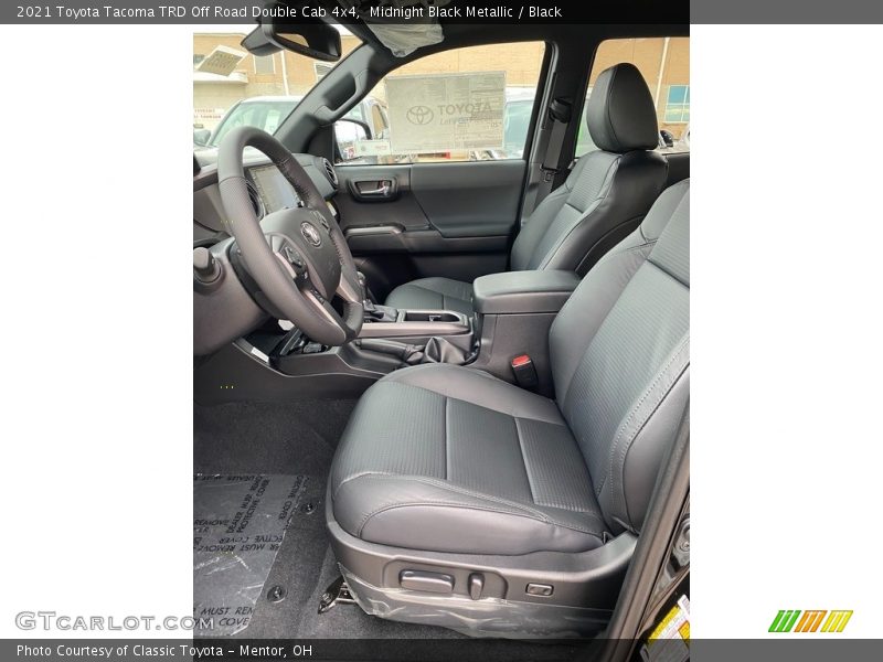 Midnight Black Metallic / Black 2021 Toyota Tacoma TRD Off Road Double Cab 4x4