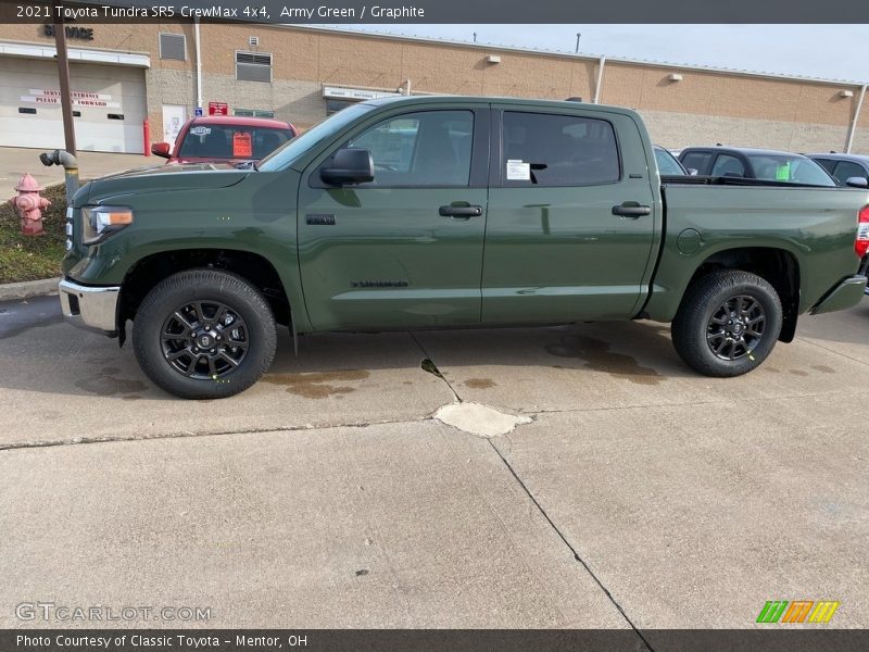  2021 Tundra SR5 CrewMax 4x4 Army Green