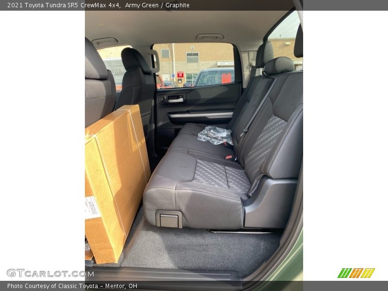 Rear Seat of 2021 Tundra SR5 CrewMax 4x4
