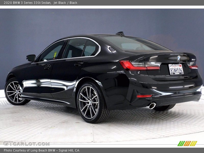 Jet Black / Black 2020 BMW 3 Series 330i Sedan