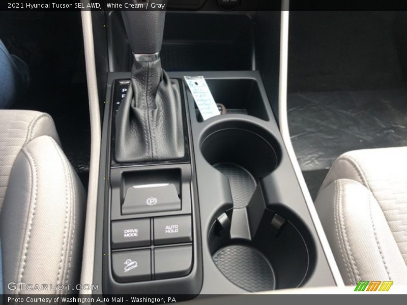White Cream / Gray 2021 Hyundai Tucson SEL AWD