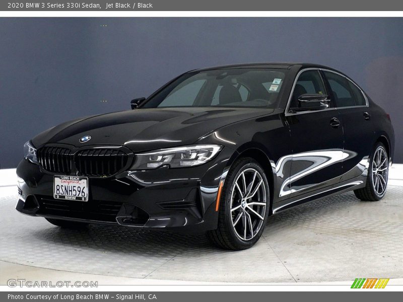 Jet Black / Black 2020 BMW 3 Series 330i Sedan