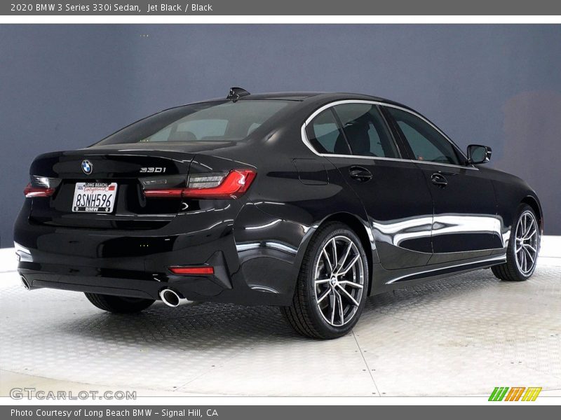 Jet Black / Black 2020 BMW 3 Series 330i Sedan