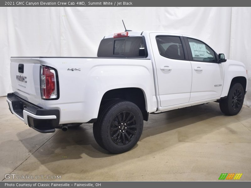 Summit White / Jet Black 2021 GMC Canyon Elevation Crew Cab 4WD