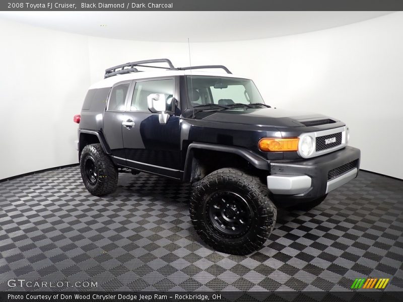 Black Diamond / Dark Charcoal 2008 Toyota FJ Cruiser