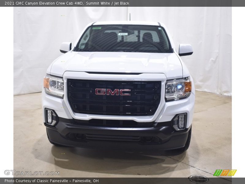 Summit White / Jet Black 2021 GMC Canyon Elevation Crew Cab 4WD