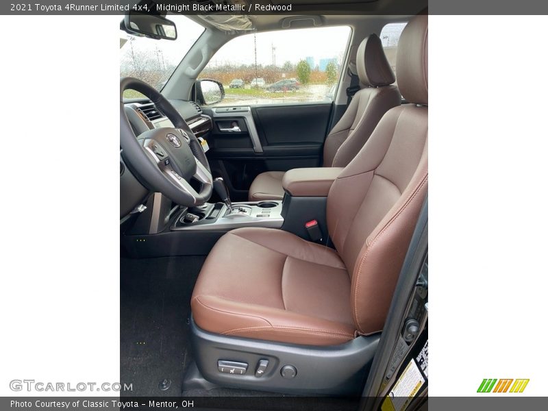 Midnight Black Metallic / Redwood 2021 Toyota 4Runner Limited 4x4