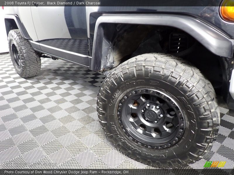 Black Diamond / Dark Charcoal 2008 Toyota FJ Cruiser