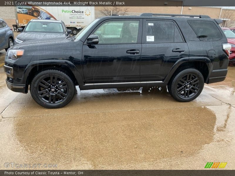 Midnight Black Metallic / Black 2021 Toyota 4Runner Nightshade 4x4
