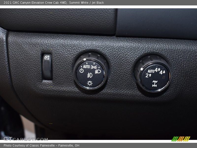 Summit White / Jet Black 2021 GMC Canyon Elevation Crew Cab 4WD