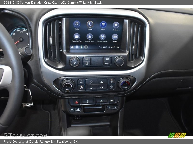 Summit White / Jet Black 2021 GMC Canyon Elevation Crew Cab 4WD