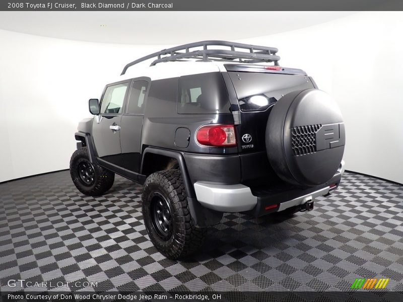 Black Diamond / Dark Charcoal 2008 Toyota FJ Cruiser