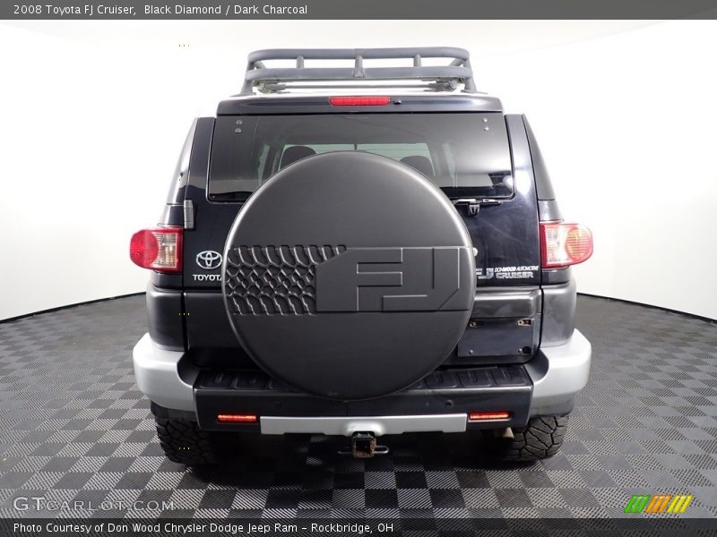 Black Diamond / Dark Charcoal 2008 Toyota FJ Cruiser