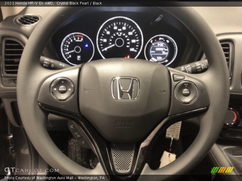Crystal Black Pearl / Black 2021 Honda HR-V EX AWD