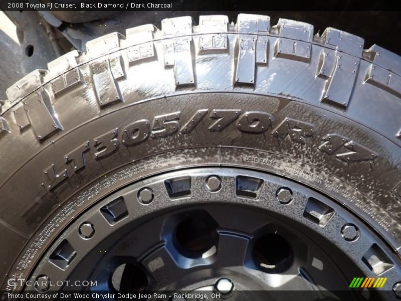 Black Diamond / Dark Charcoal 2008 Toyota FJ Cruiser
